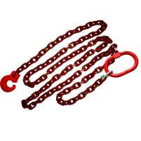 Chaîne de débardage 3m + crochet + anneau
